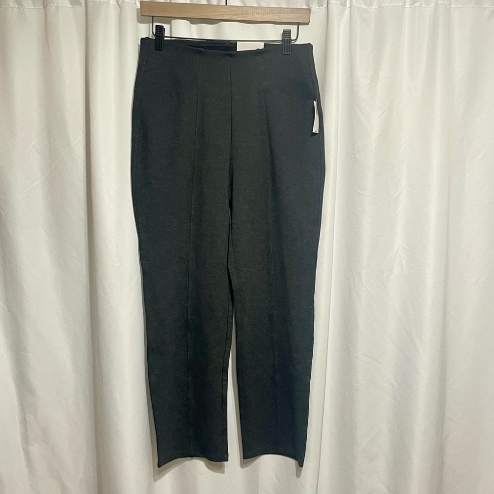 Old Navy Women's Dark Gray Pull On Pants, Extra High-Waisted, Ultra Comfortable.